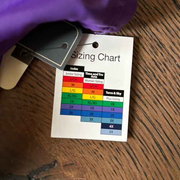 NWT! PURPLE TERRA & SKY 2X Plus Size High Rise Tummy Control Solid Bikini Bottom - Picture 5 of 10